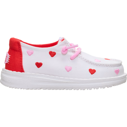 Wendy T Embroidered Hearts