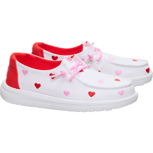 Wendy Y Embroidered Hearts