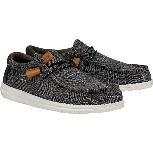 Wally Plaid Grey
