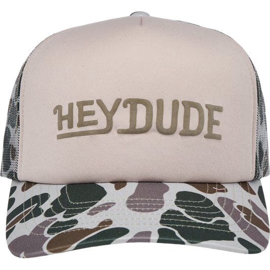 HEYDUDE Camo Foam Trucker